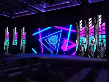 7680Hz P3.1 Stage Led Backdrop Screen Display Panels For Football Stadium High Resolution
