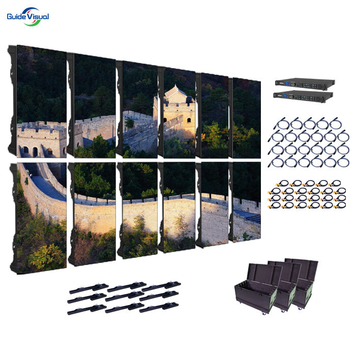 Anti Impact Led Video Wall Display Panel Screen For Outdoor Events 110V 1000nits
