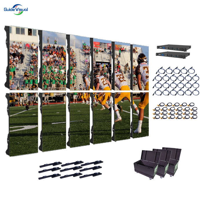 SMD Led Flex Screen 7680Hz P3.91 For Advertising Outdoor Events 250w/sqm