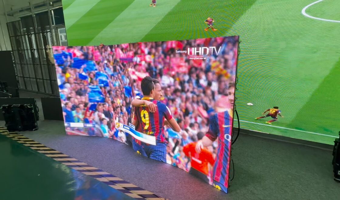 Flexible Splicing Digital Led Wall Stage Perimeter Display For Exhibitions