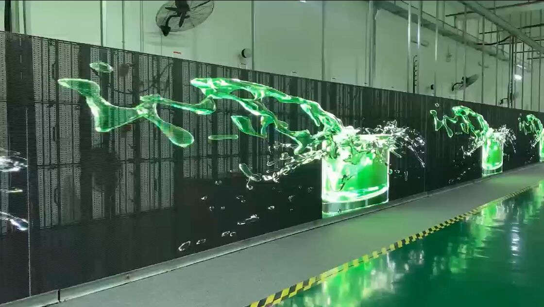 Guide Visual Energy saving Led Video Wall Display featuring smart brightness adjustment and consumption 