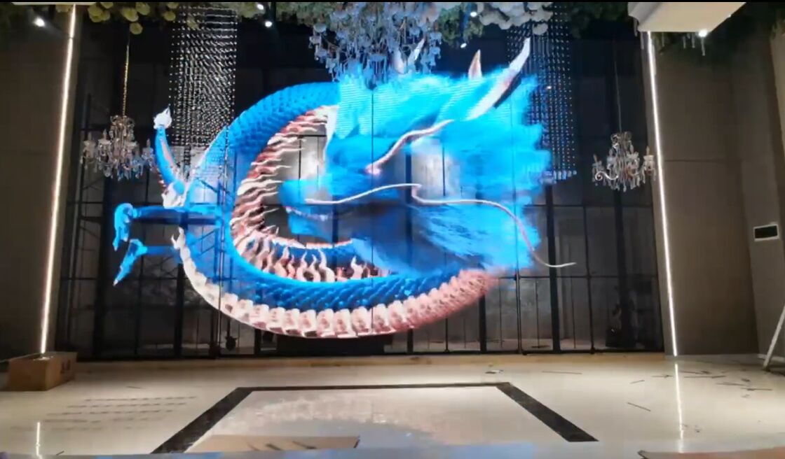 Creative Transparent LED Video Wall for Stage & Event Design