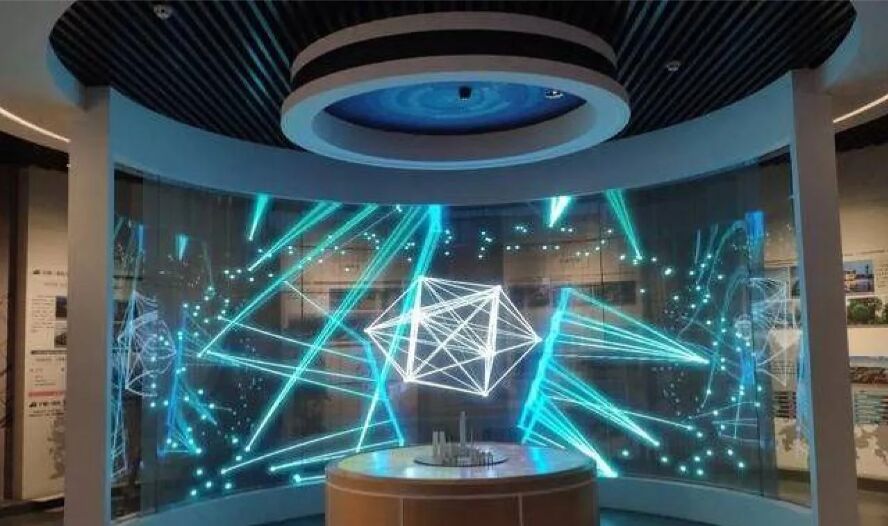 P2.5mm Transparent Retail Led Display Video Wall For Indoor Background Advertising