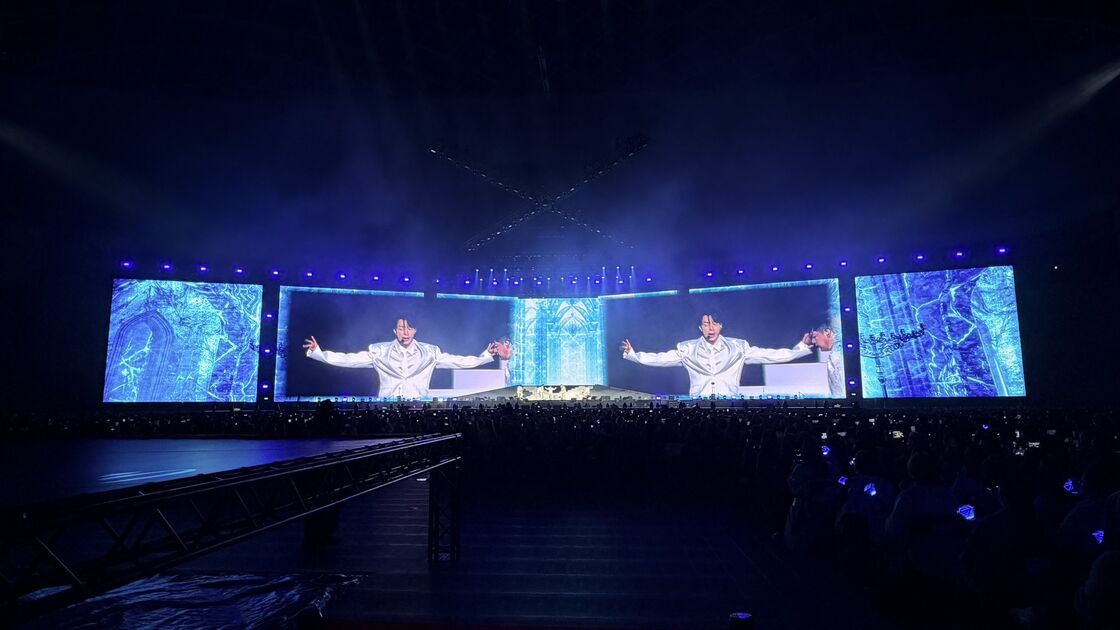 Curved Fast Installation Rental LED Screen for Event Production