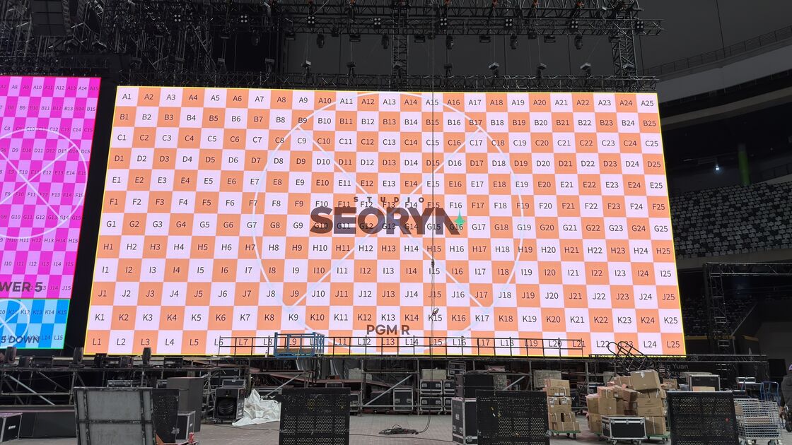 Guide Visual GS P3.91 Rental LED Screen, 7680Hz Refresh Rate, Nova Control, Concert Use