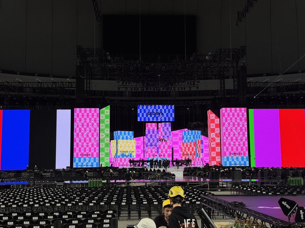 GS P3.91 LED Video Wall for Events, Hard-Wired HUB, Fast Installation Rental Display