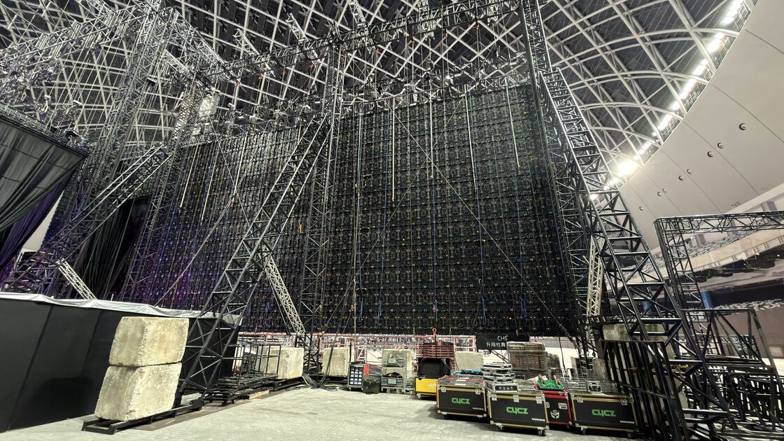 Guide Visual GS Series P2.6 Indoor Rental LED Display for Conference Church, 7680Hz No Black Screen CE