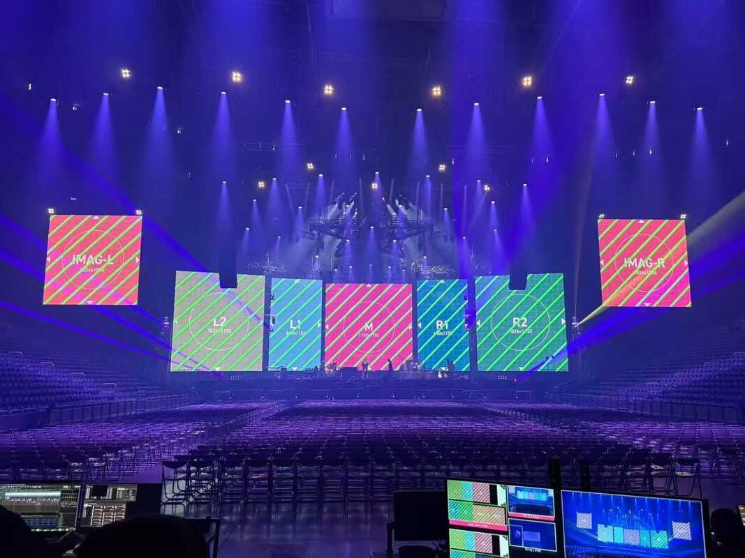 Hoge Helderheid 5000 Nits LED Videoscherm met 7680Hz Verversingssnelheid en IP65 Waterdicht voor Concertverhuur