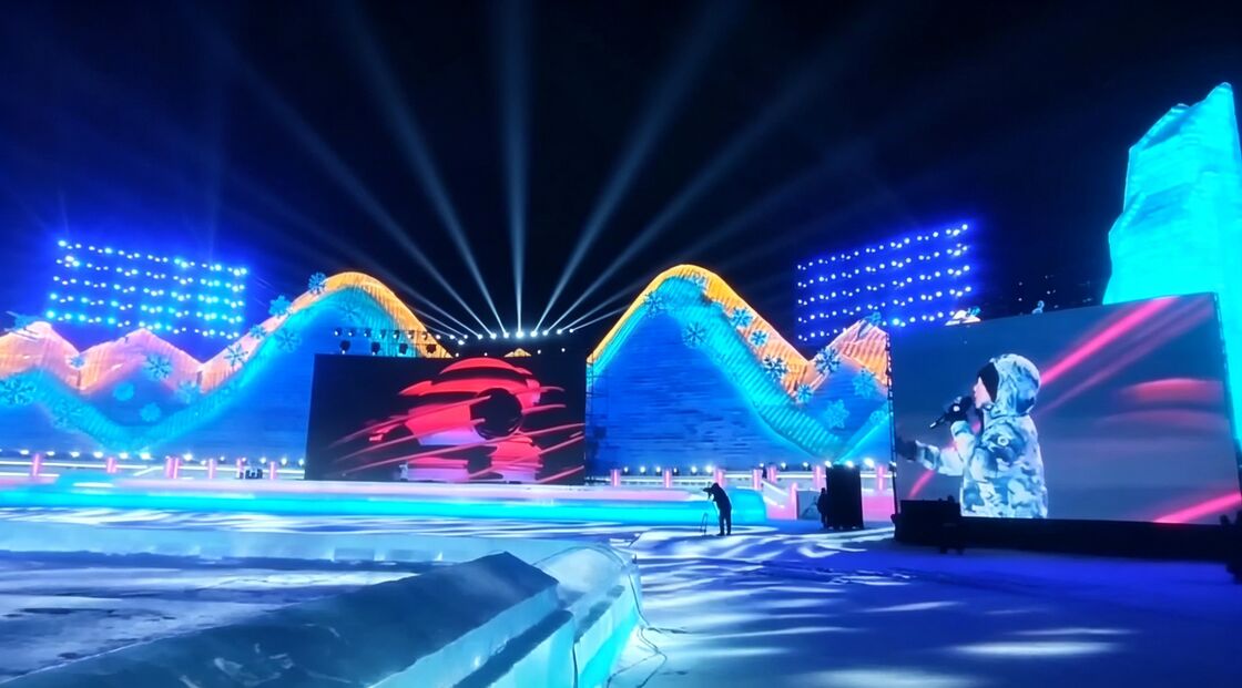 High-Performance LED Video Wall with 7680Hz Refresh Rate IP65 Waterproof Die-cast Aluminum Cabinet for Events