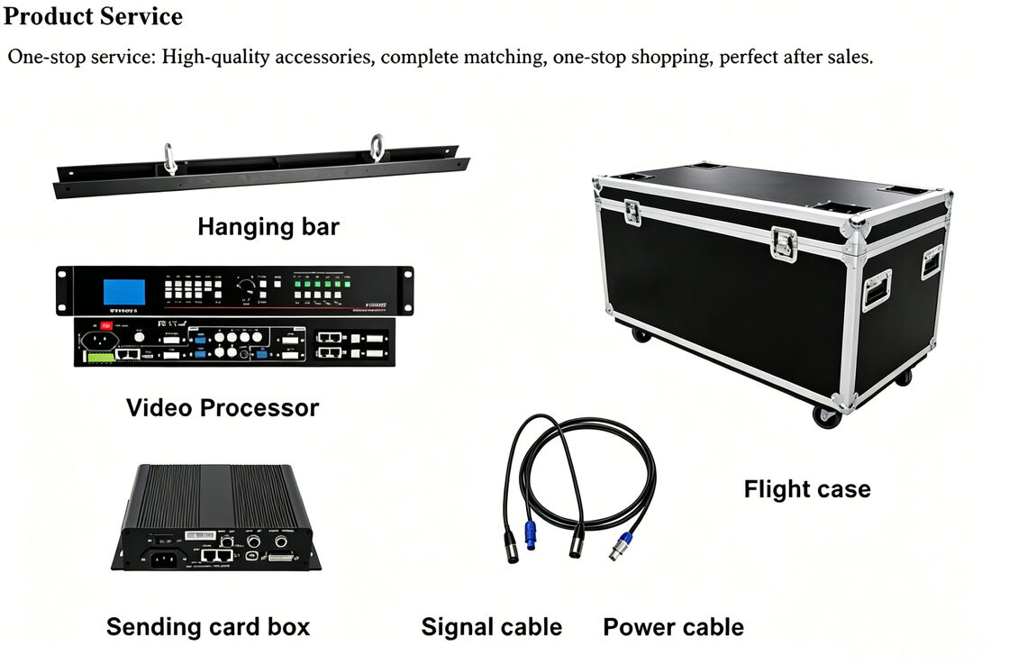 Guide Visual Private Mold P2.9 Indoor Rental LED Display vs Public Mold, Stronger Cabinet Anti‑Collision