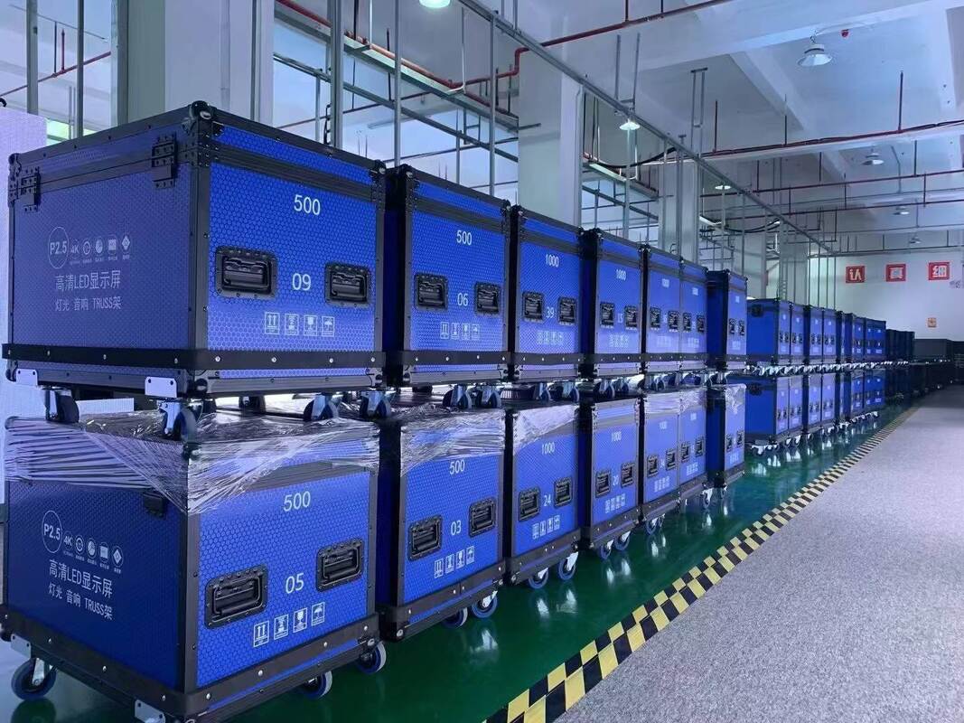 P4.81 Pixel Pitch Outdoor LED Display with 7680Hz Refresh Rate and IP65 Waterproof for Rental and Events