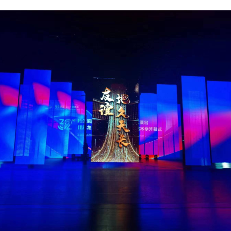 Guide Visual G10 P2.976 Indoor LED Display with High Refresh Rate, Hard Connection Cabinet for Rental and Events