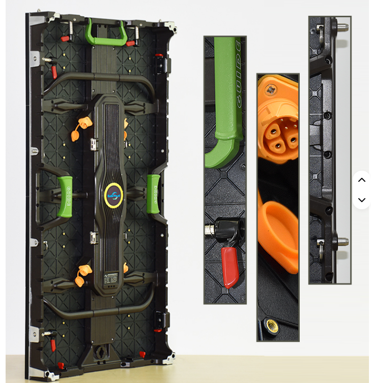 Guide Visual G10  P2.6 P2.97 P3.91Indoor HD Rental LED Video Wall with Never-Blackout Power Backup