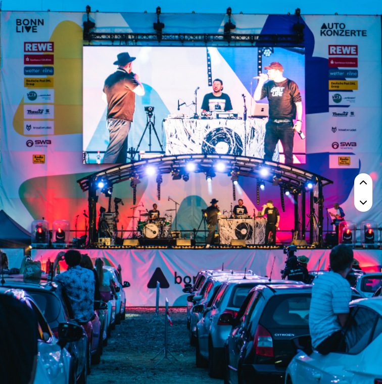 Guide Visual G10 P3.91 P2.976 P2.6  Rental LED Screen, 7680Hz Refresh Rate, Nova Control, Concert Use