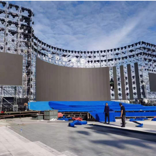 Guide Visual GS curve  p3.91  p4.81 Professional Rental LED Display for Indoor and Outdoor Stage Performances