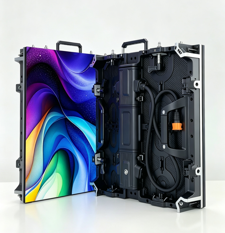 P3.91 Outdoor Rental LED Video Wall Display with 7680Hz Refresh Rate and 4500CD/m² Brightness for Concerts