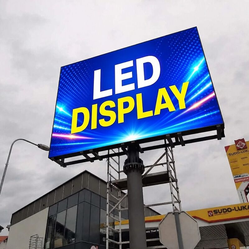 P2.5 Outdoor Fixed LED Display Screen — 5000nits IP65 Waterproof, 3840Hz High Refresh, Front & Rear Maintenance