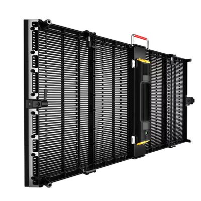 Invisible Advertising Holographic Transparent Led Display Flexible Customized